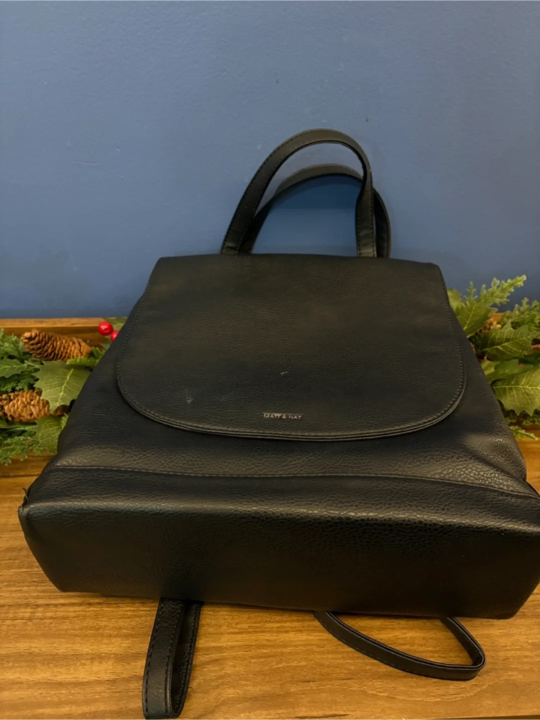 Matt & Nat Black Backpack