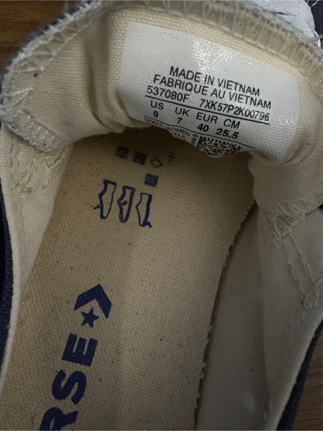 Converse All Star Sneakers - US 9 Navy Blue image indicator(3)