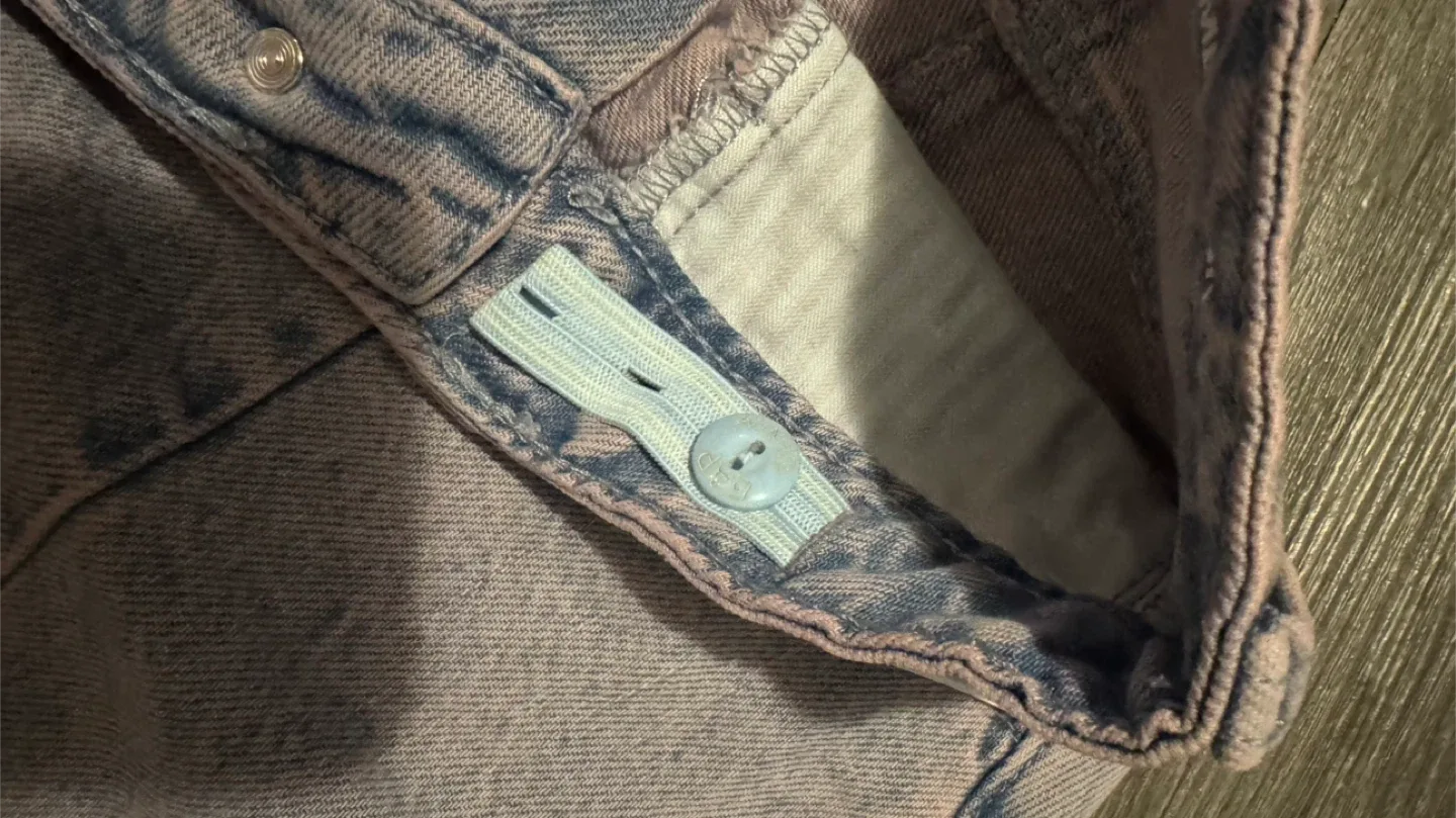 New GAP Kids Horseshoe Balloon Jeans - Size 12small image indicator(4)