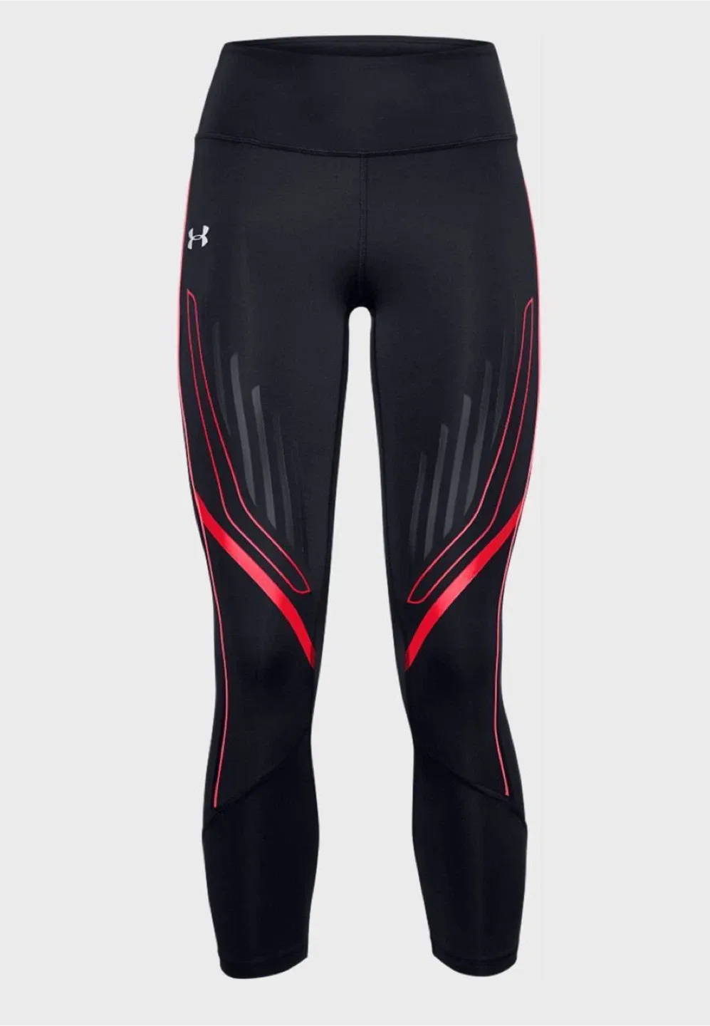 Graphic Ankle Crop Women's Black Tights size L, Under Armour image indicator(5)