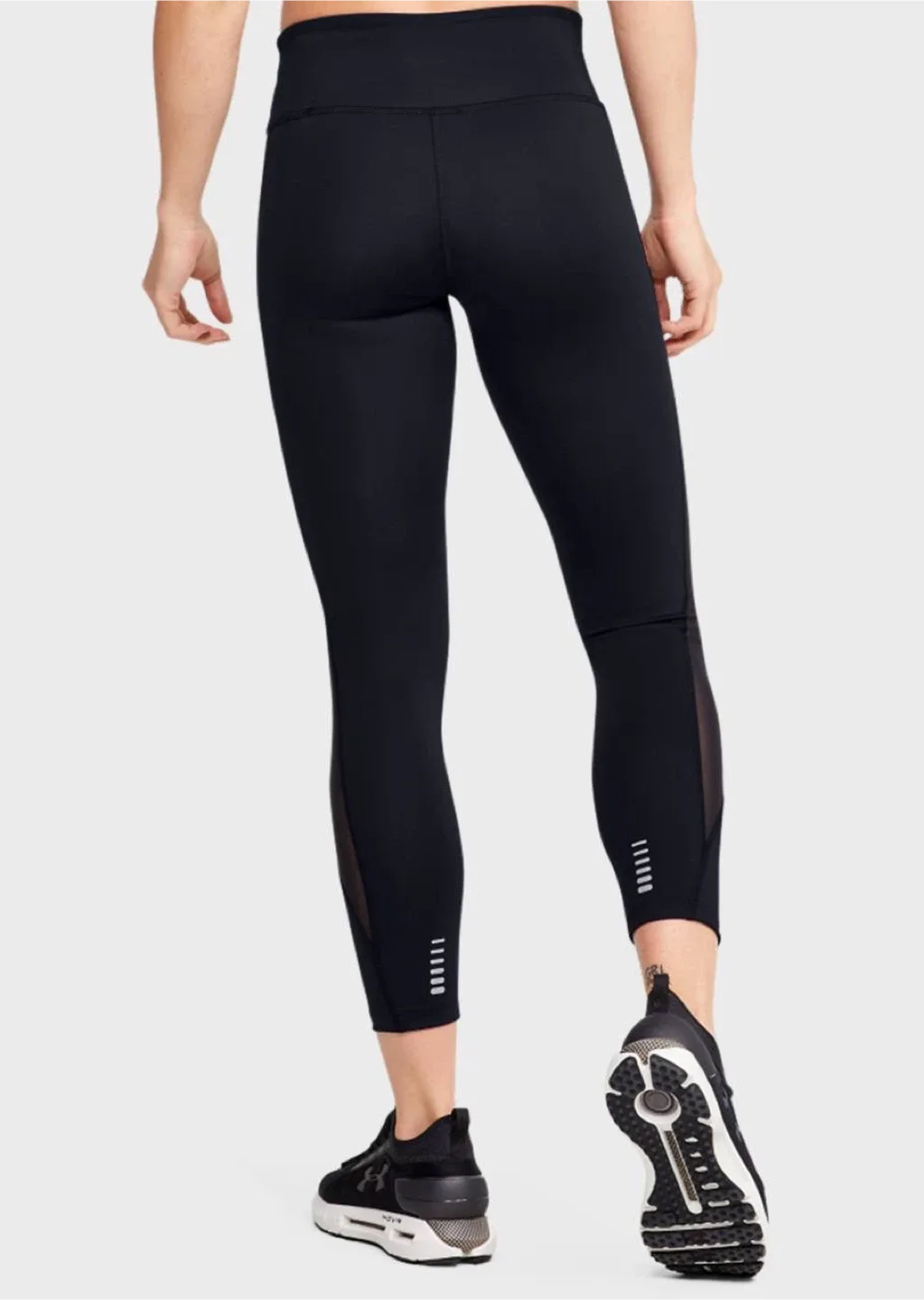 Graphic Ankle Crop Women's Black Tights size L, Under Armour image indicator(4)