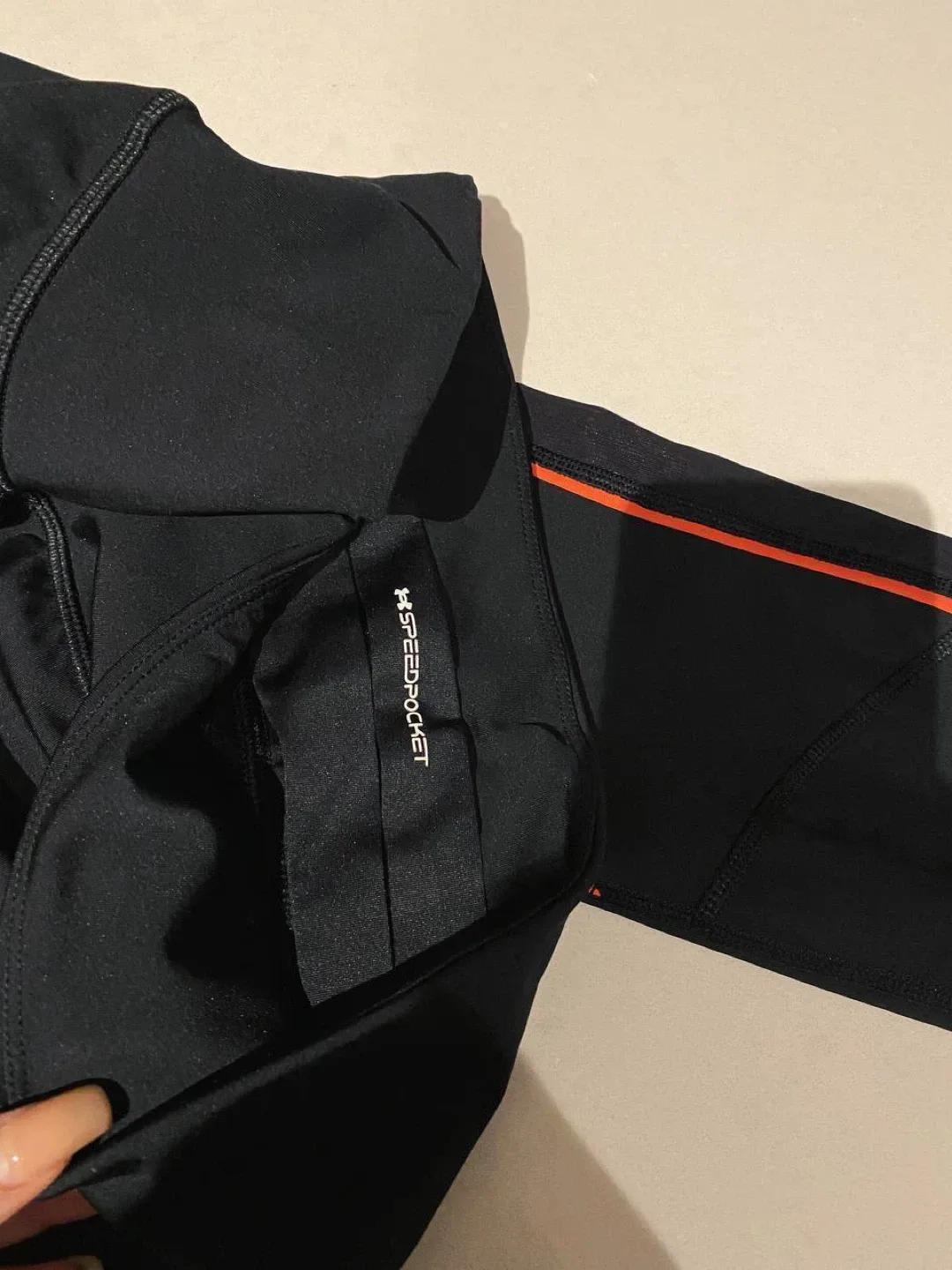 Graphic Ankle Crop Women's Black Tights size L, Under Armour image indicator(8)