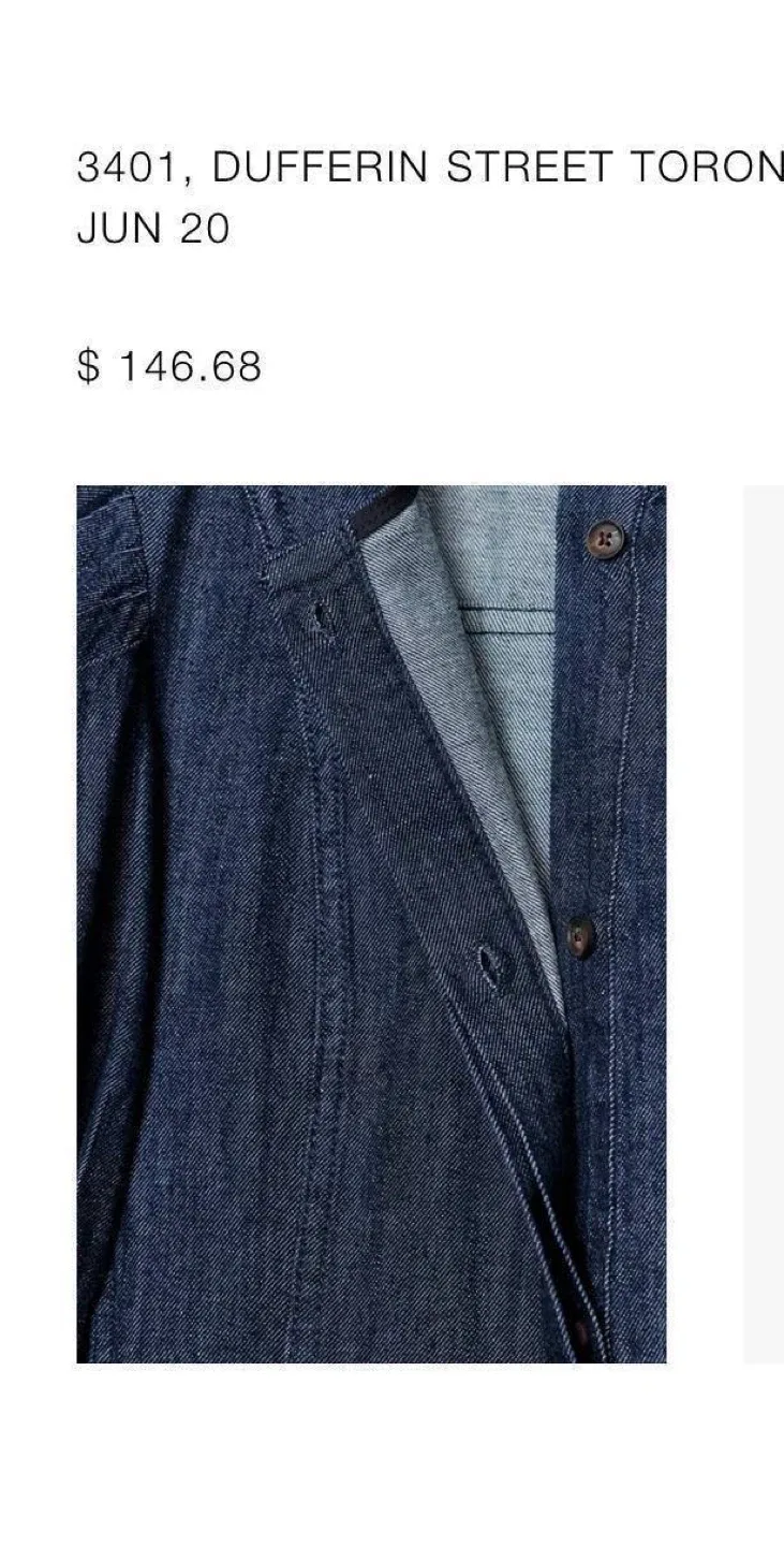 Zara Denim Midi Dress - size XXL(XL) image indicator(5)