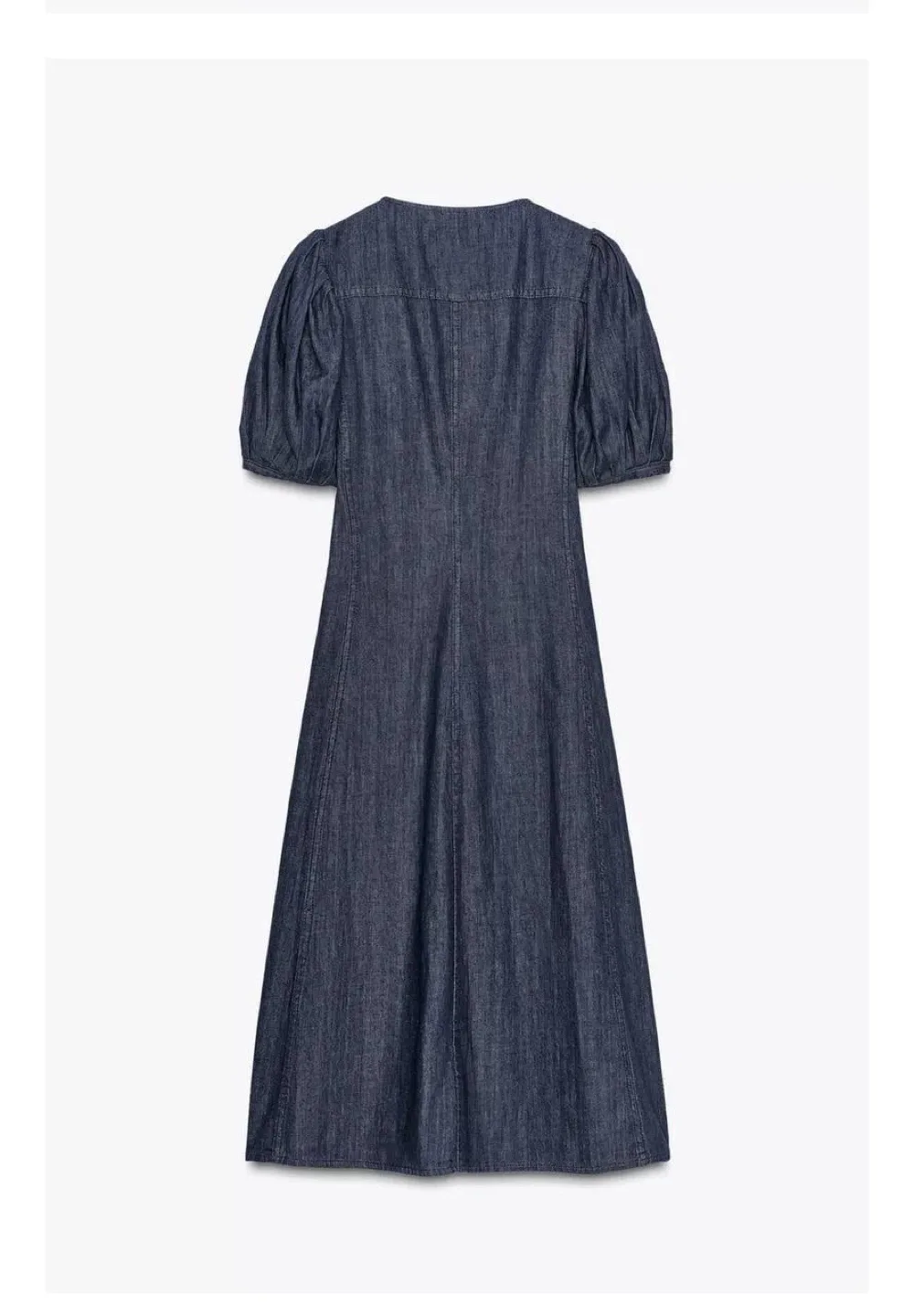 Zara Denim Midi Dress - size XXL(XL) image indicator(2)