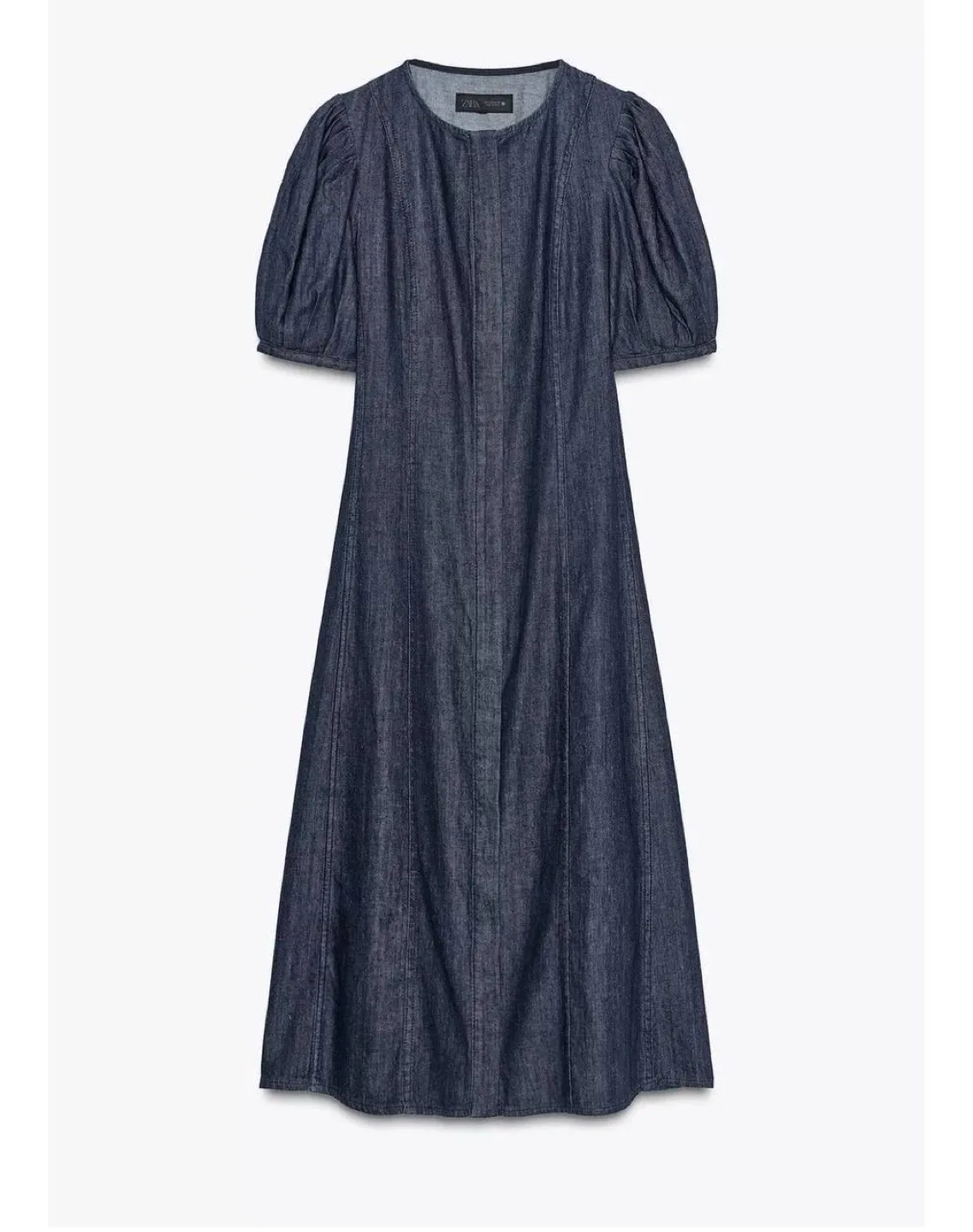 Zara Denim Midi Dress - size XXL(XL) image indicator(6)