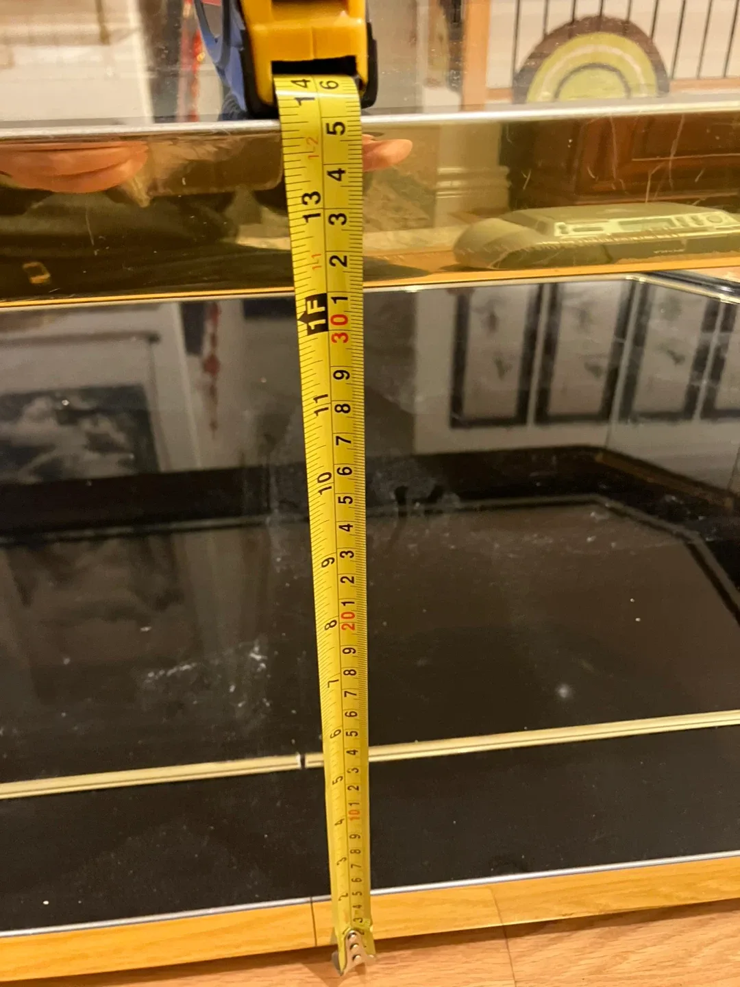 Glass and Gold Coffee Table image indicator(3)