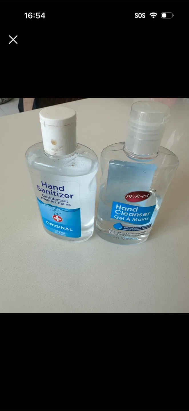 Hand Sanitizer & Pur-est Hand Cleanser