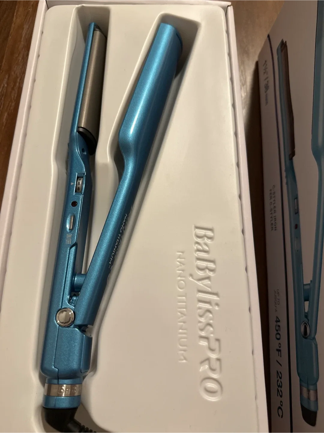 BabylissPRO Nano Titanium 1 1/2" Curling Iron - New! image indicator(2)