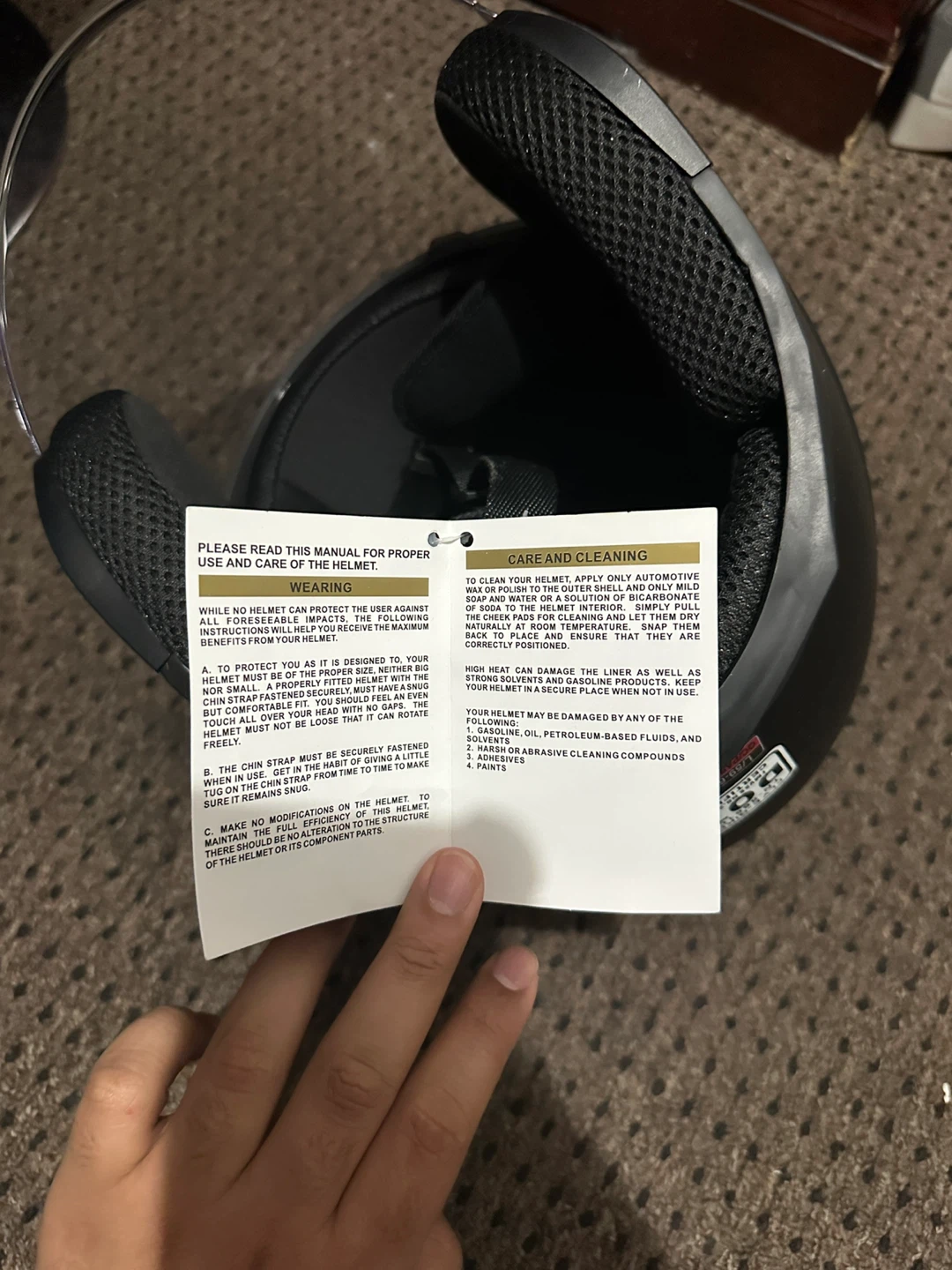 Flye-Bike Cyclone Motorcycle Helmet L/59-60 - photo 3