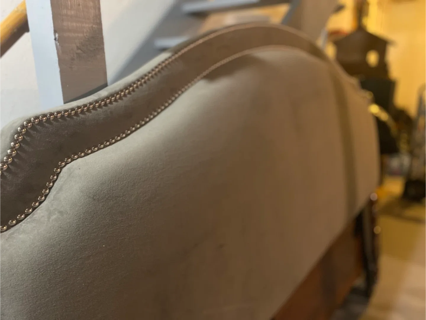 King Size, Upholstered Headboard - Grey Colour image indicator(2)