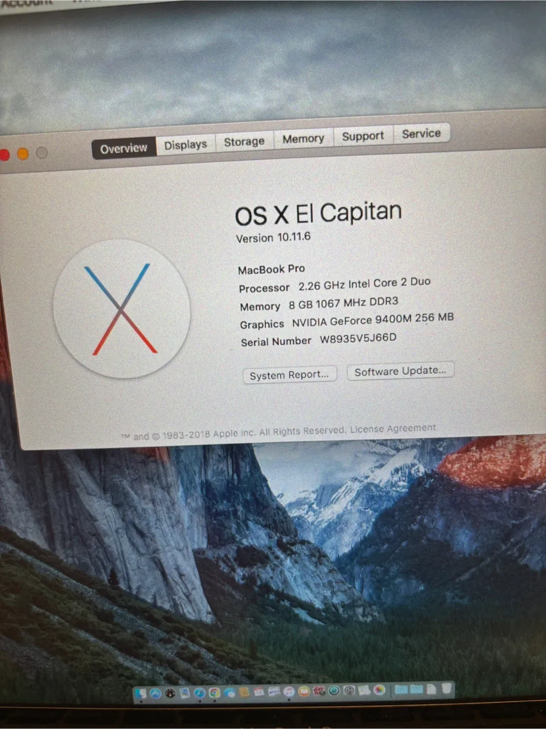 MacBook Pro, 13.3-inch, 8GB RAM, 160GB Storage image indicator(2)