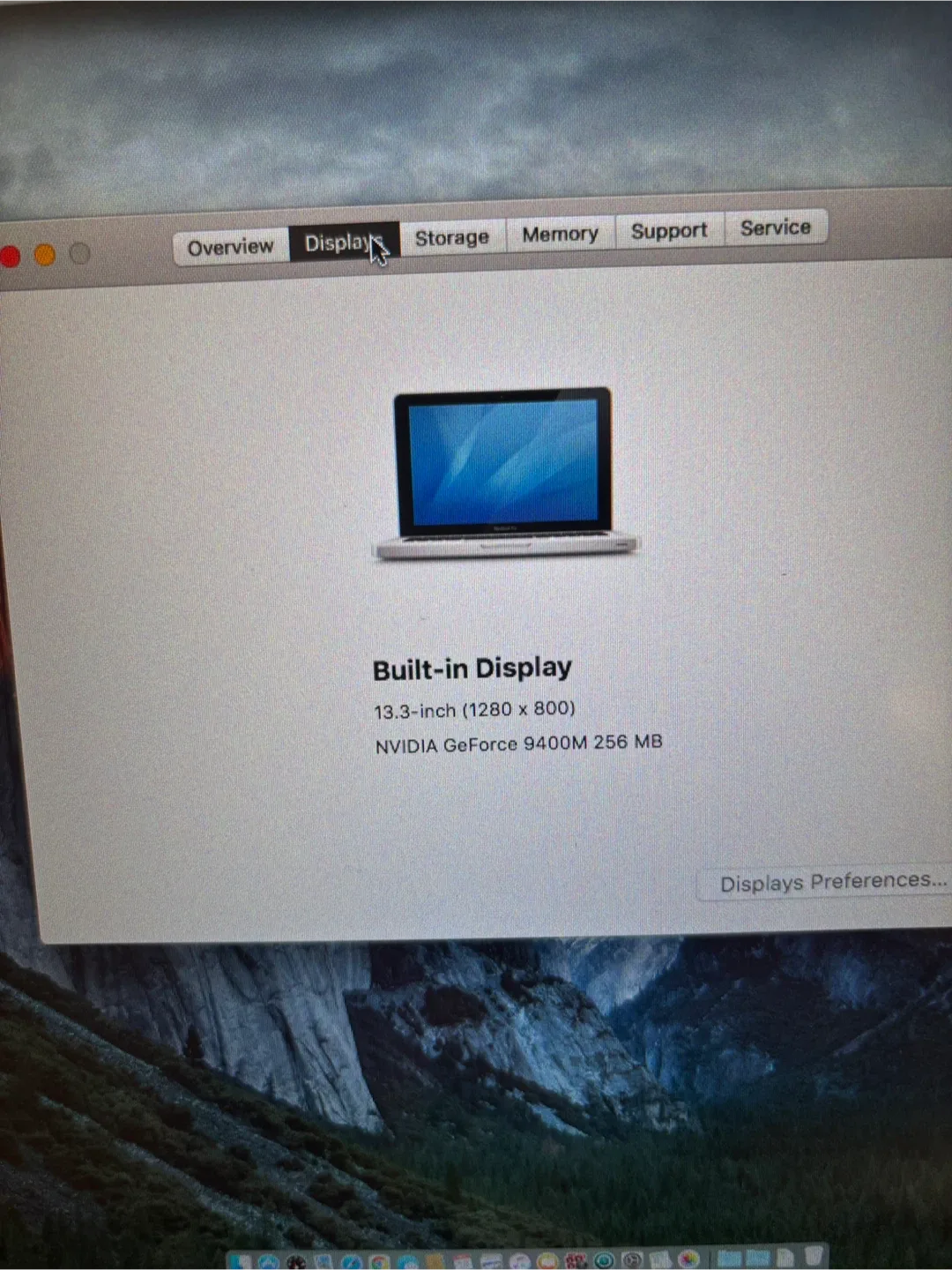 MacBook Pro, 13.3-inch, 8GB RAM, 160GB Storage image indicator(3)