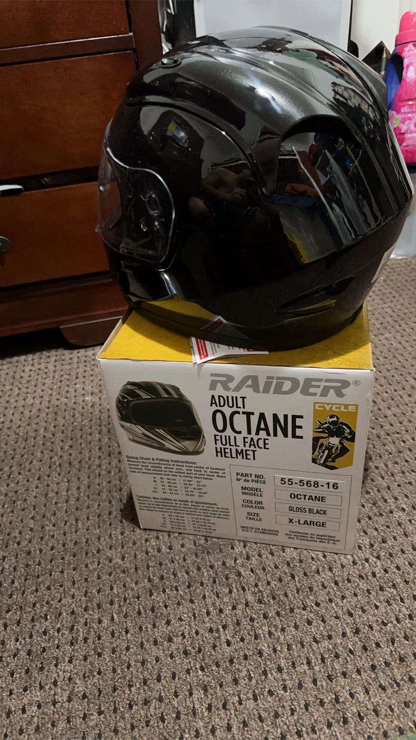 Raider Octane Adult Full Face Helmet - Size XL - photo 4