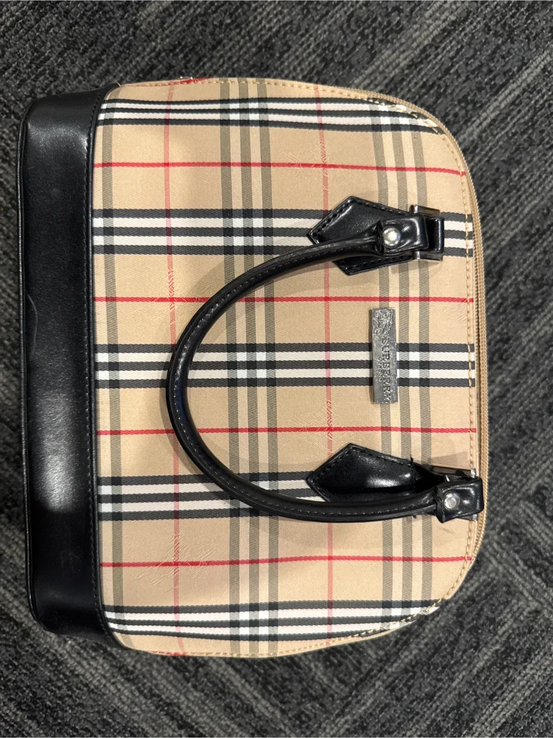 Burberry Plaid Handbag