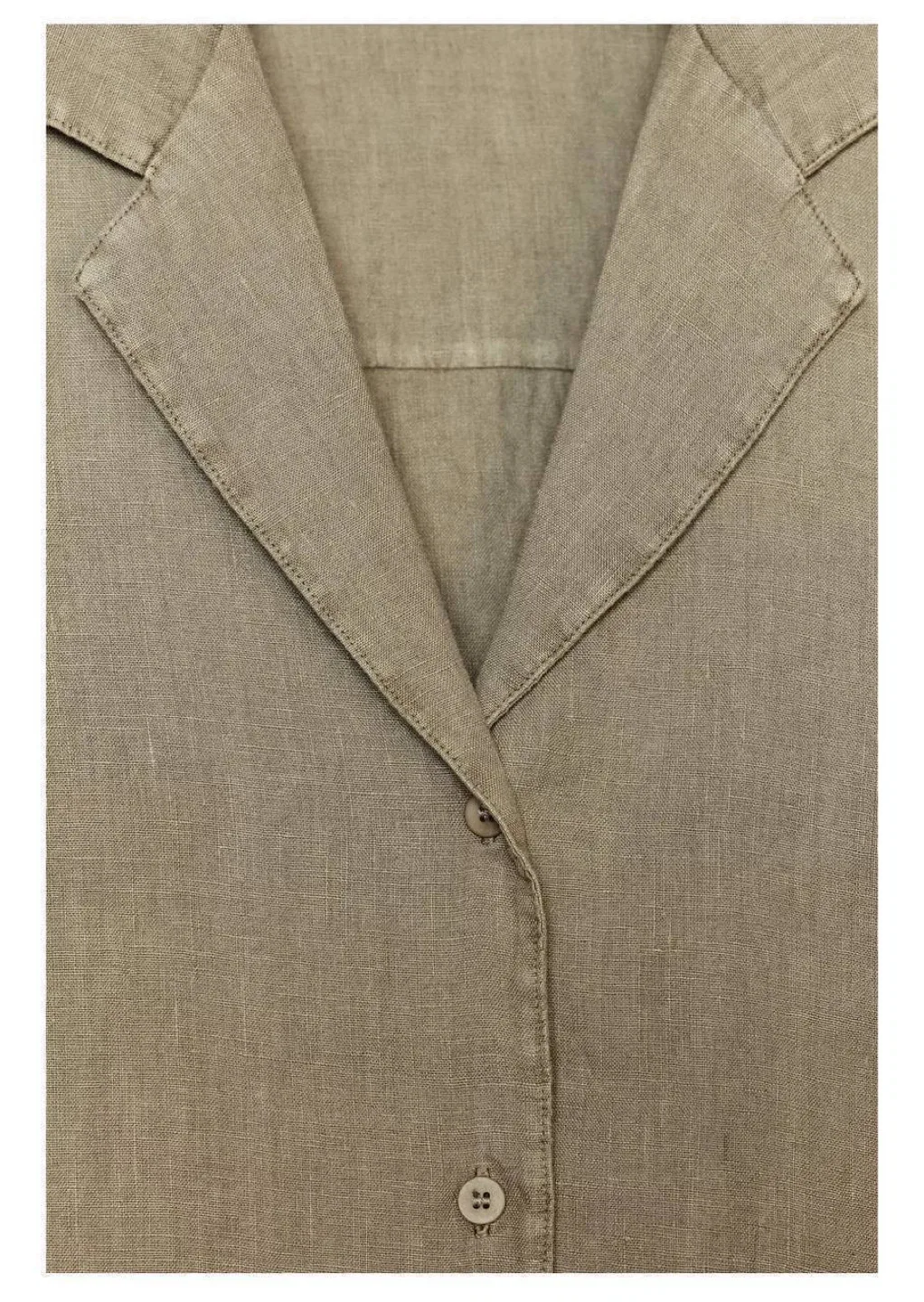 ZARA Linen Shirt - Size XL image indicator(6)