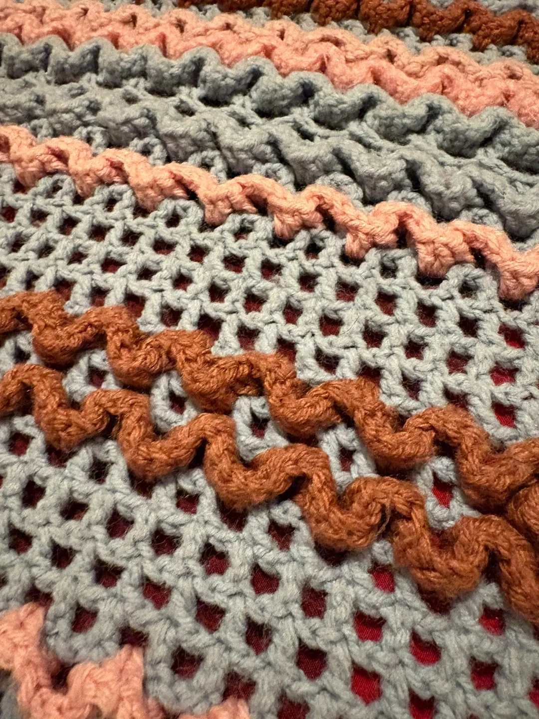 Handmade Crocheted Blanket & Pillows image indicator(6)