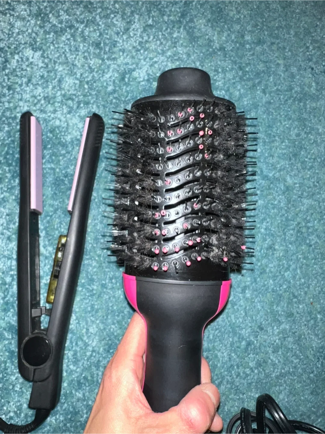 Revlon Hair brush Dryer  + Flawless Hair Straightener image indicator(4)