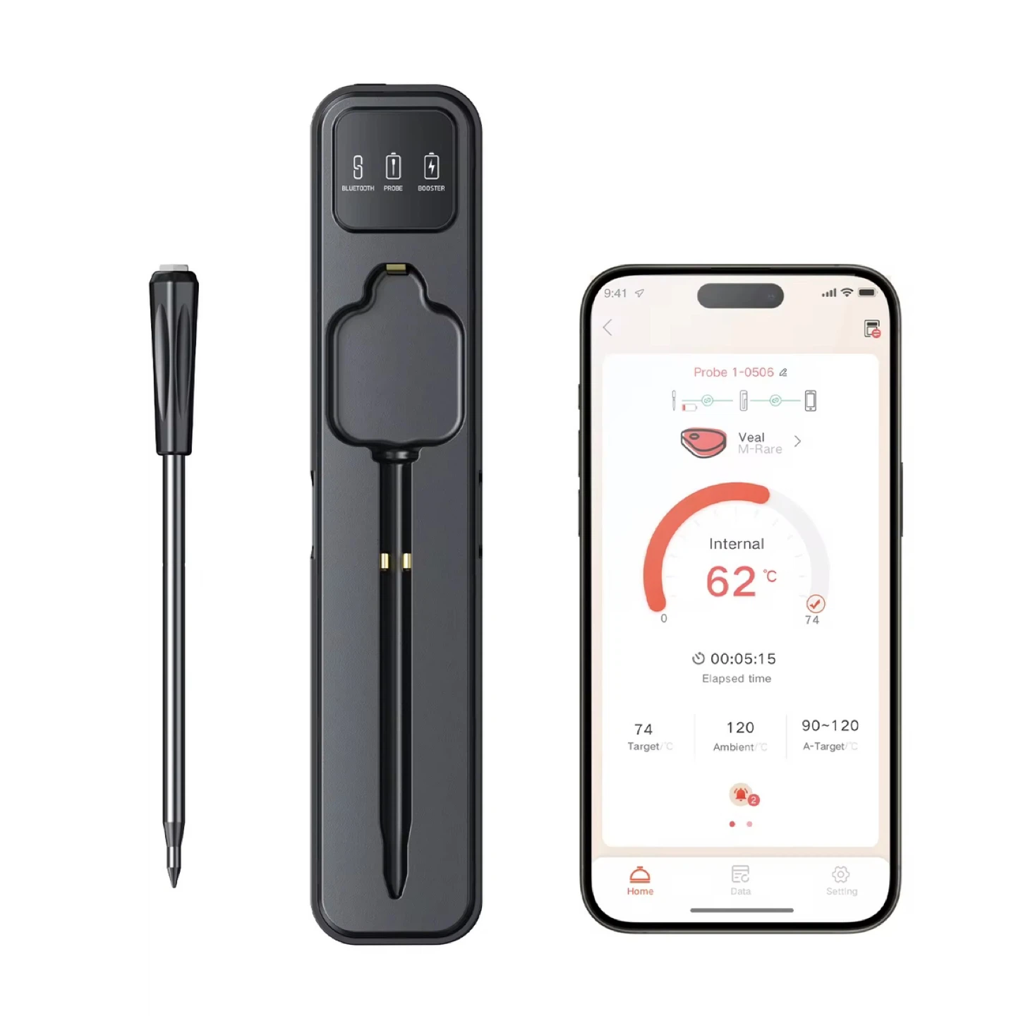 Wireless Smart Meat Thermometer - photo 2