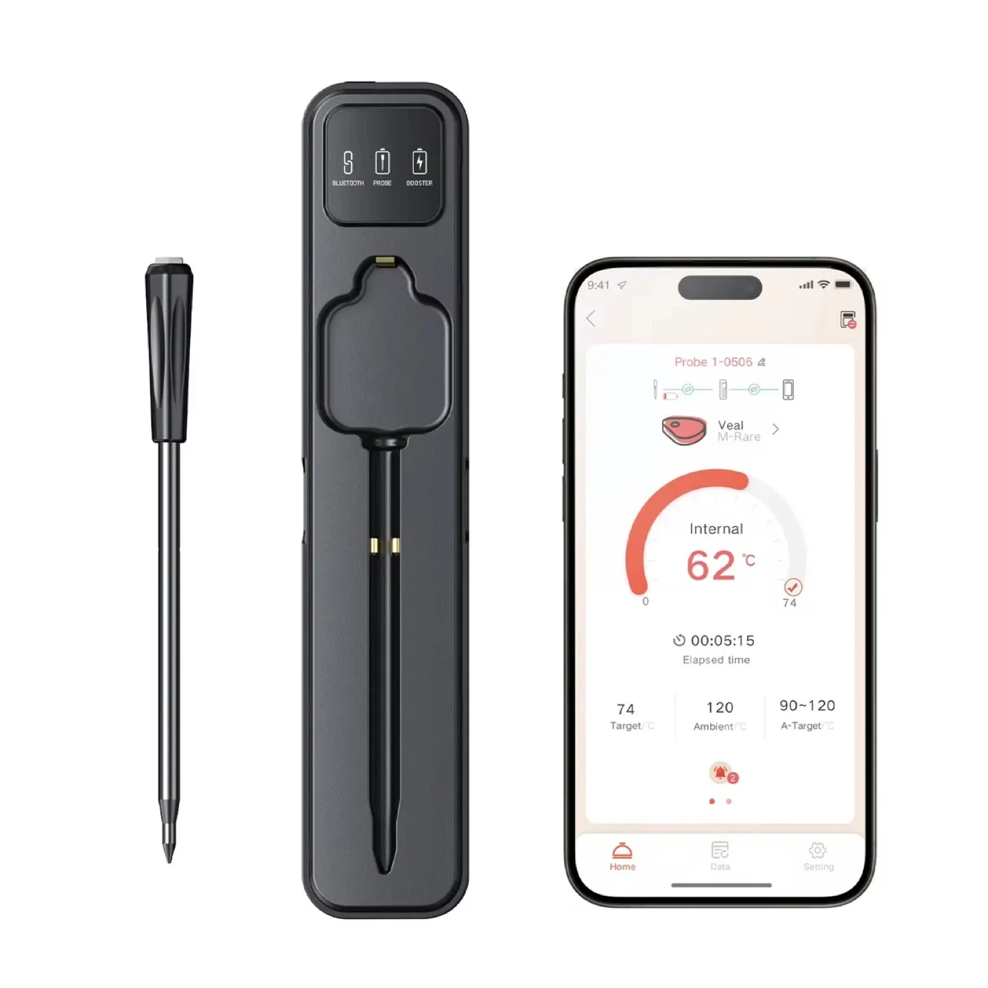 Wireless Smart Meat Thermometer