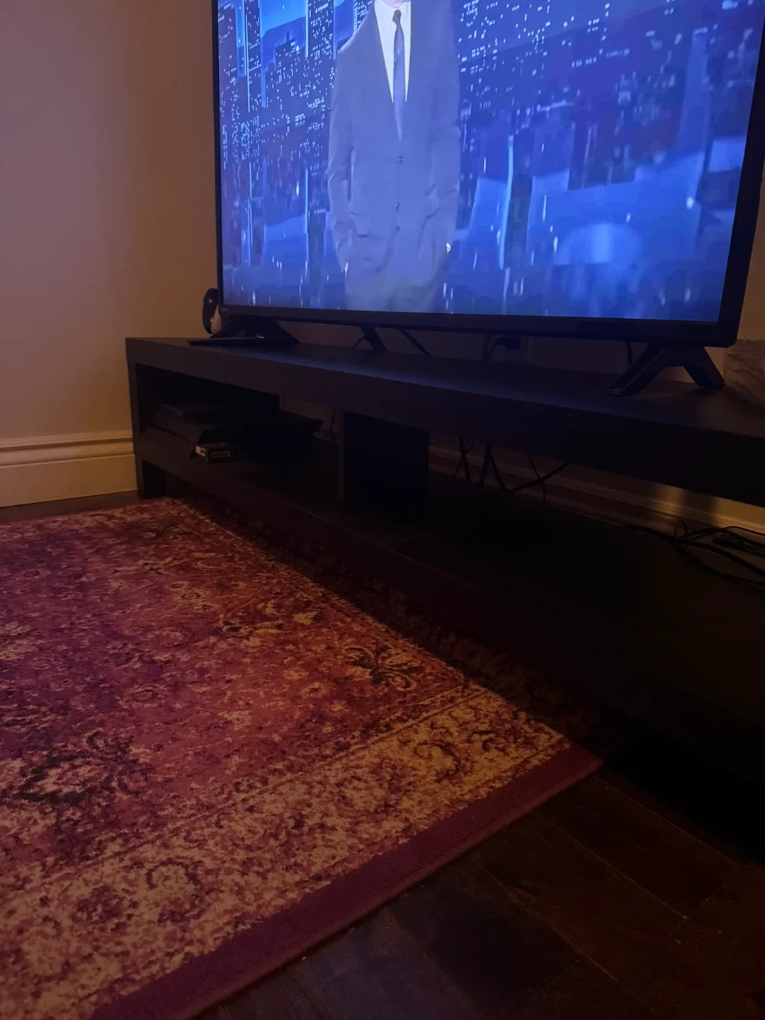IKEA LACK TV Bench - Black-Brown image indicator(2)