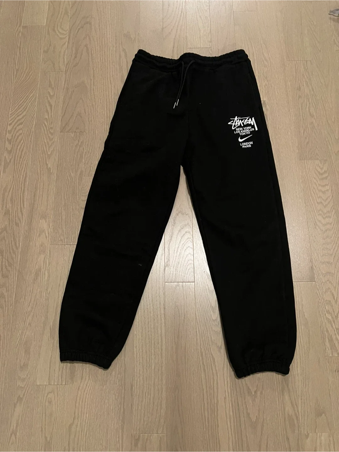 Stussy Black Sweatpants image indicator(2)