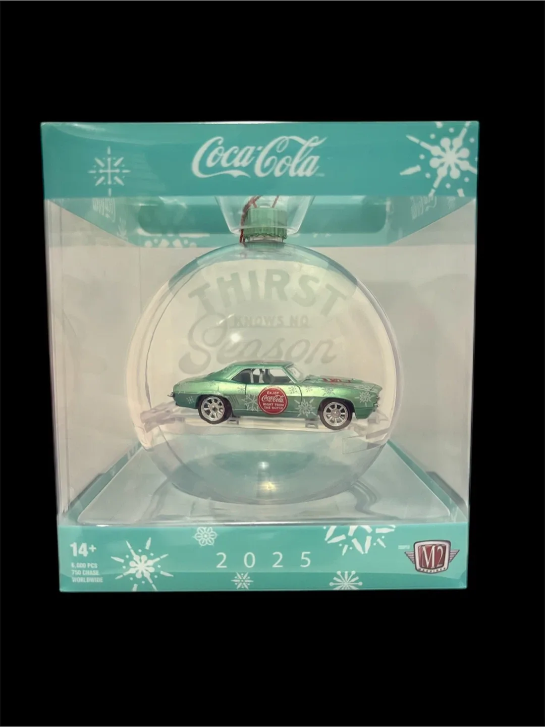 Coca-Cola 1969 Chevrolet Camaro Ornament - Rare