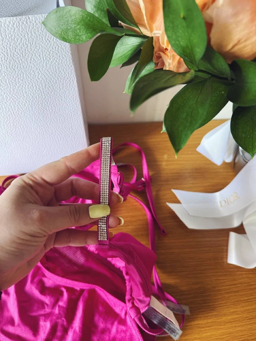 Victoria's Secret Pink Rhinestone Bikini,XL image indicator(5)