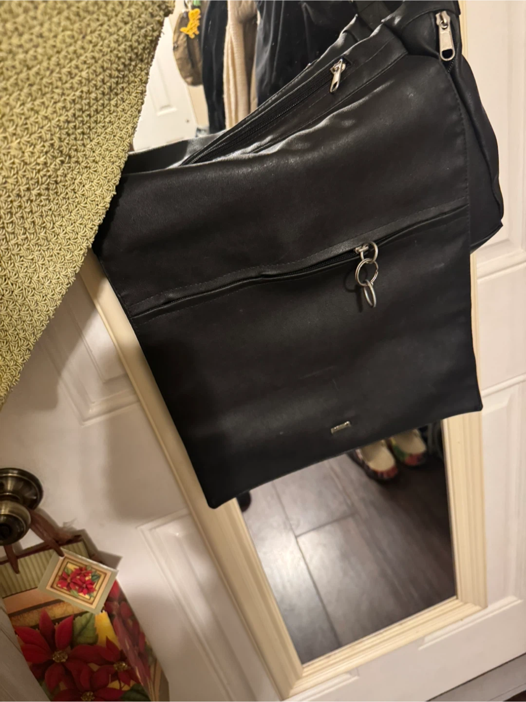Black Leather Bag