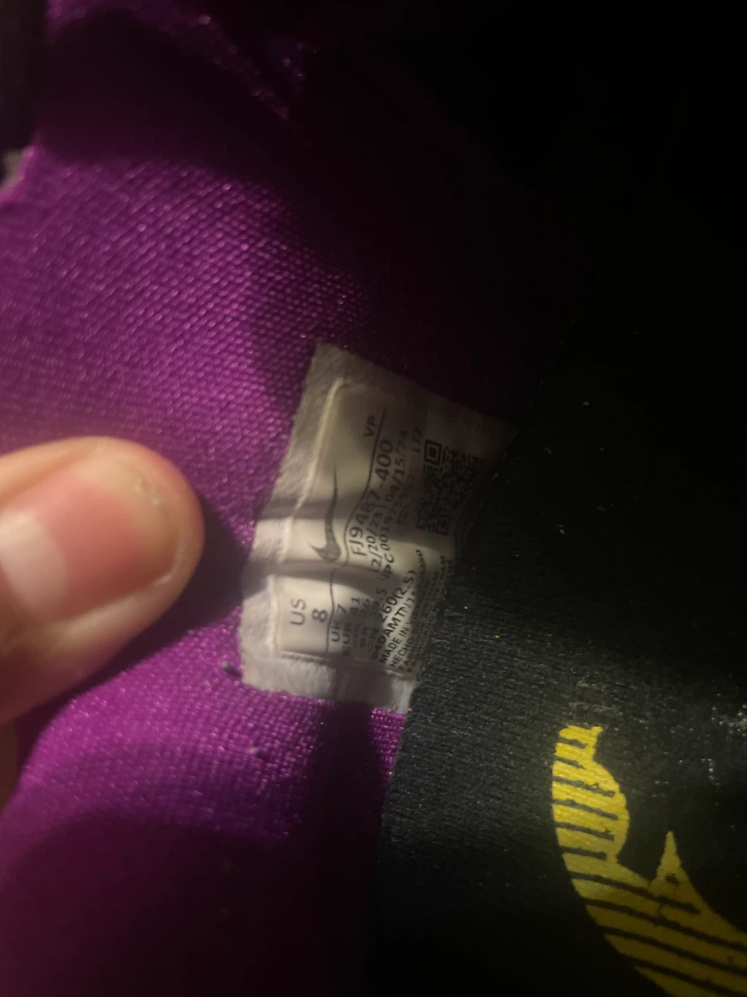 Nike KD Trey 5 Purple Basketball Shoes - photo 5