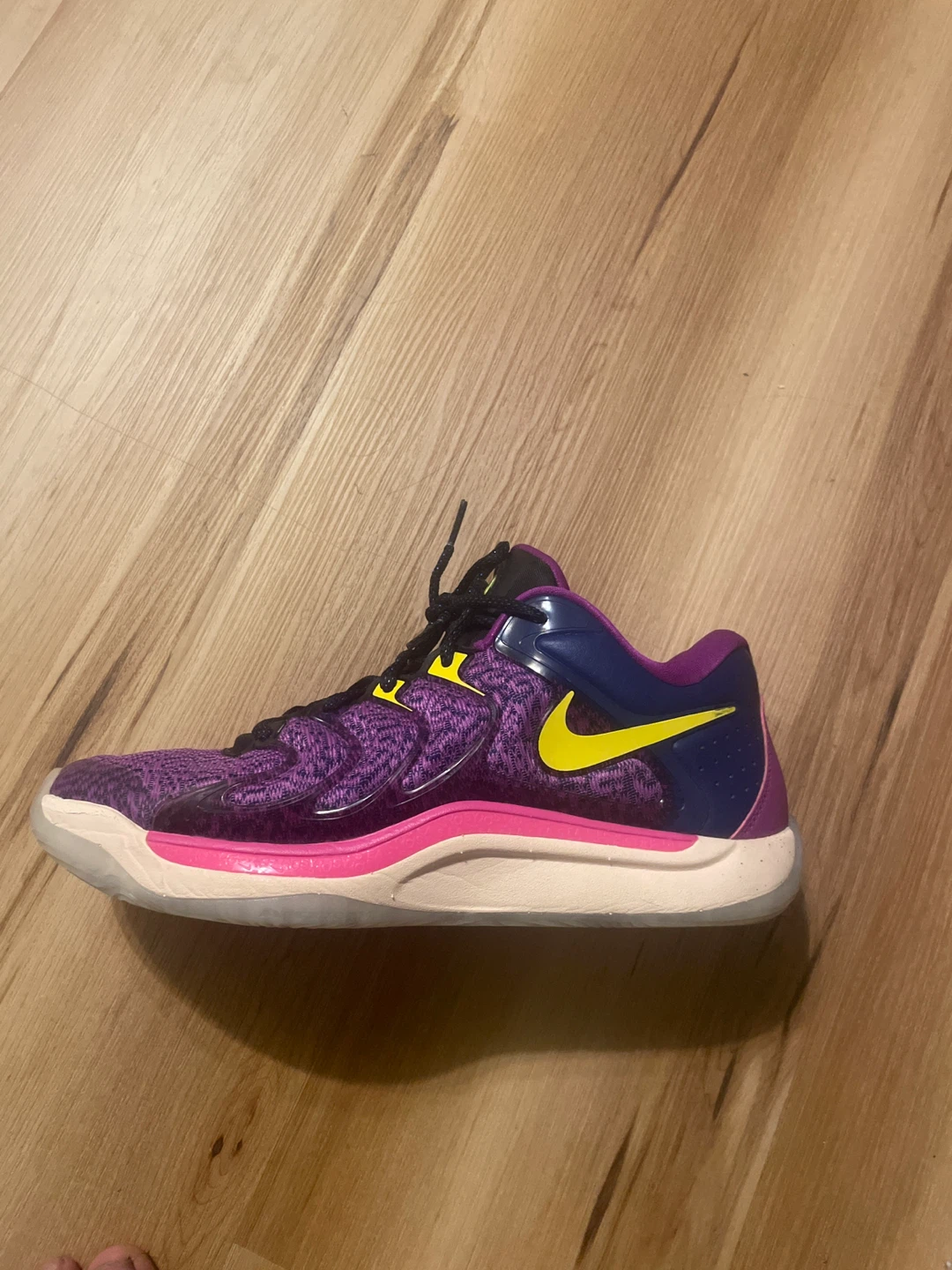 Nike KD Trey 5 Purple Basketball Shoes - photo 2
