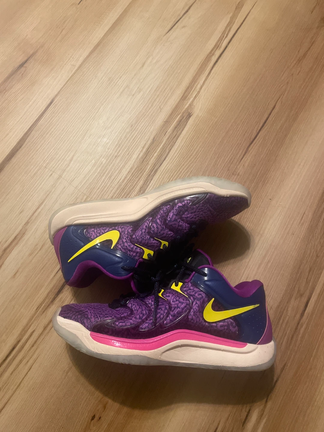 Nike KD Trey 5 Purple Basketball Shoes - photo 3