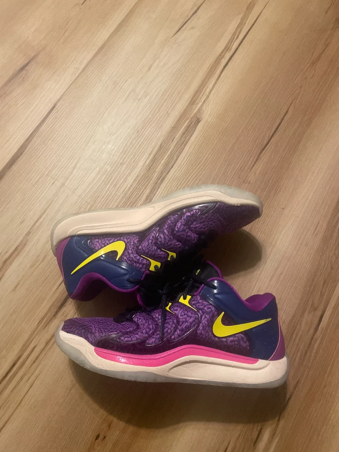 Nike KD Trey 5 Purple Basketball Shoes image indicator(4)