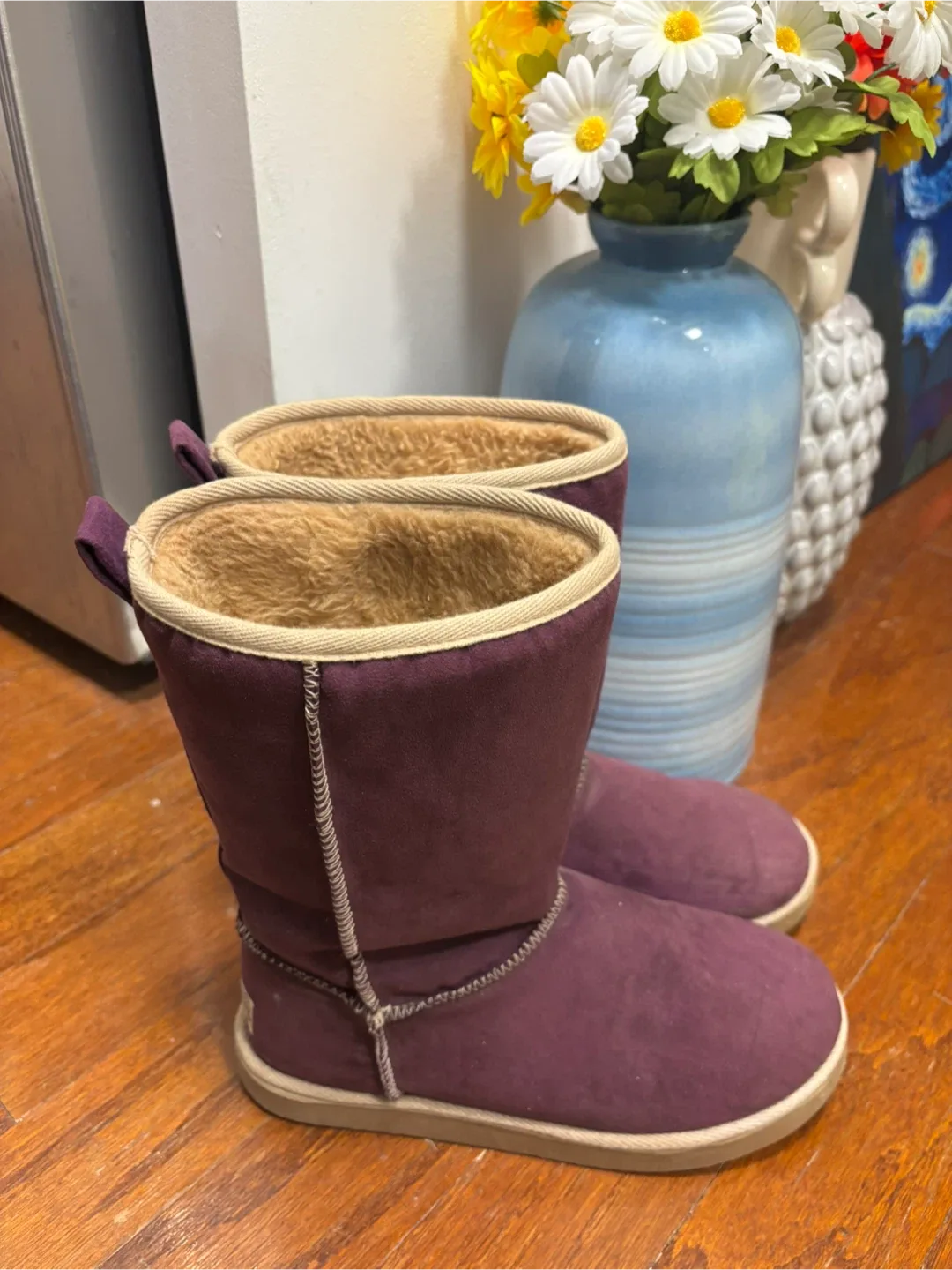 Purple Ugg Style Boots image indicator(2)