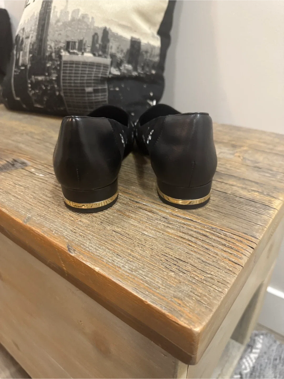 Anne fontaine Black suede Loafers image indicator(9)