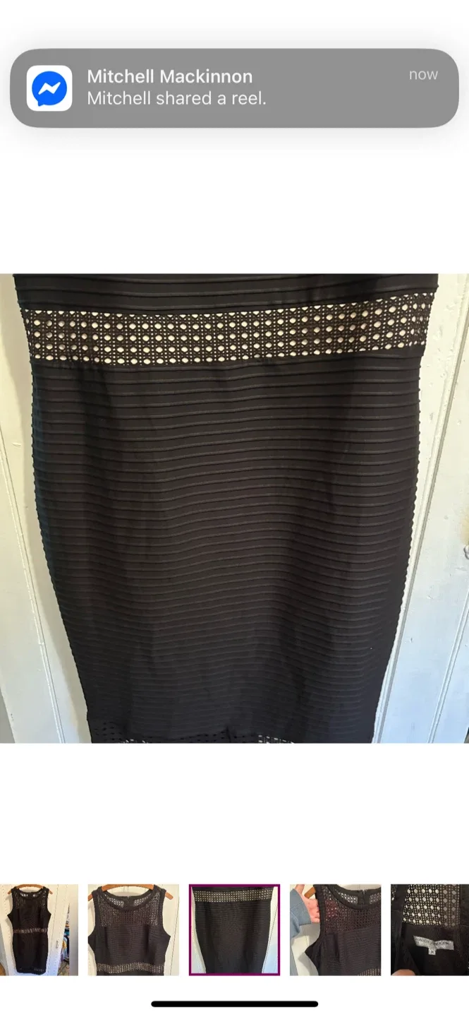 Maggy London for Melanie Lyne Black Dress - Size 14 image indicator(3)