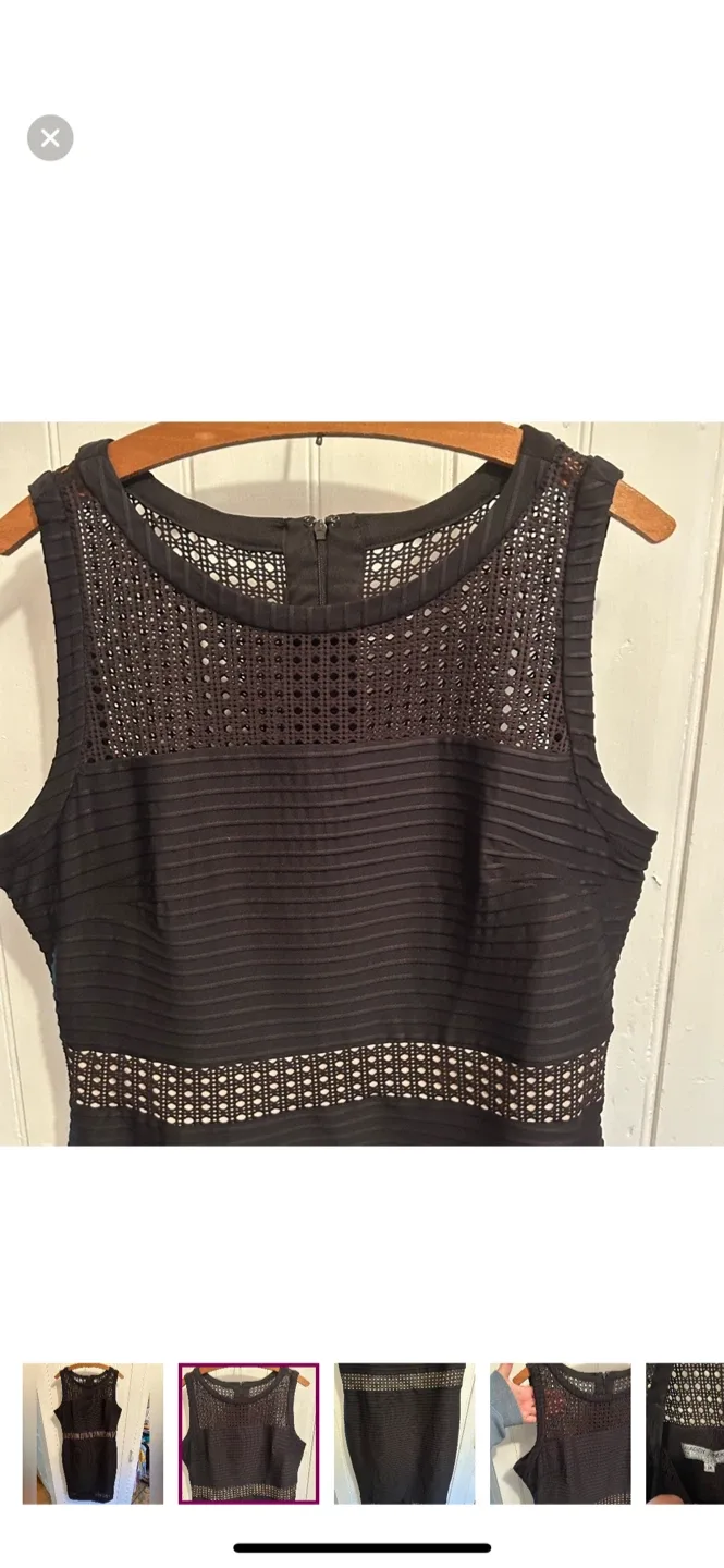 Maggy London for Melanie Lyne Black Dress - Size 14 image indicator(2)