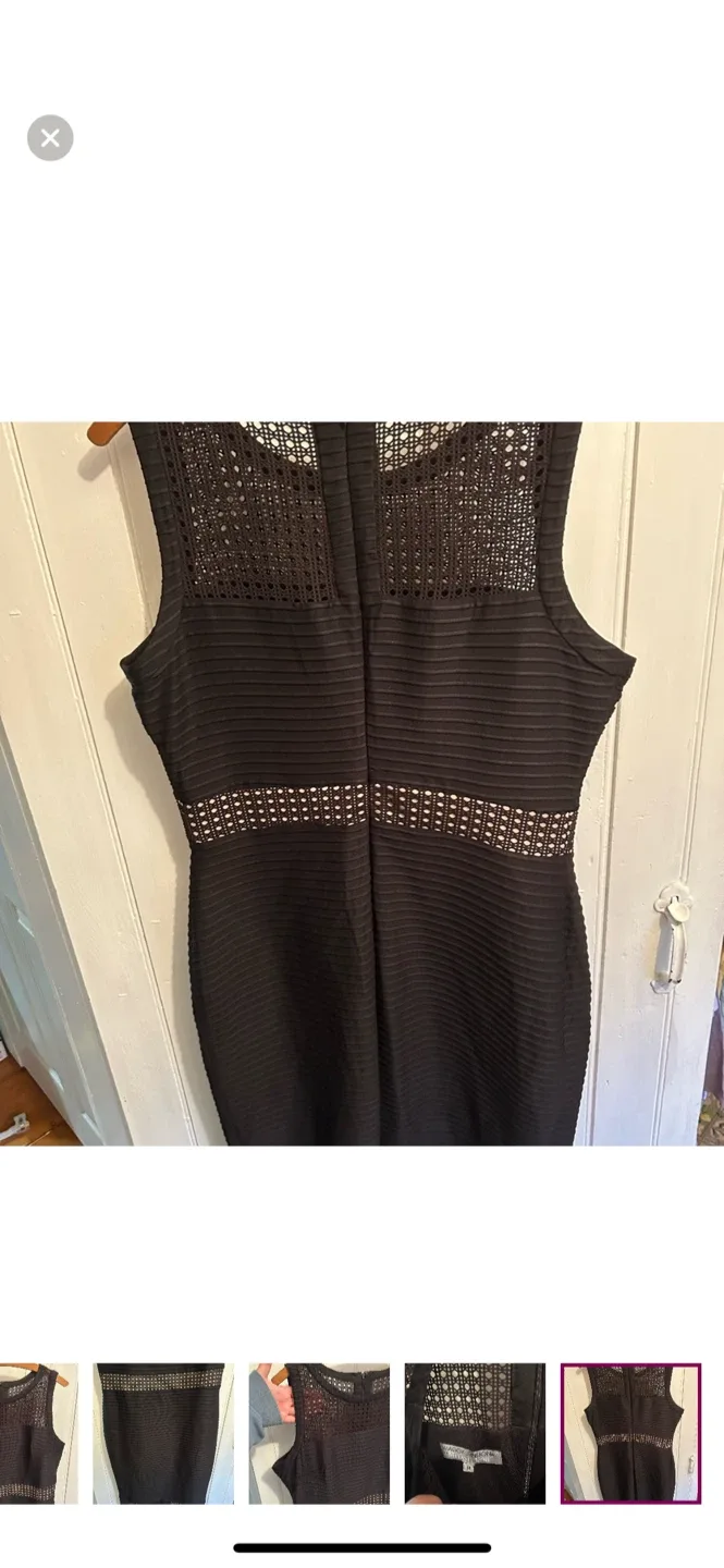 Maggy London for Melanie Lyne Black Dress - Size 14 image indicator(6)