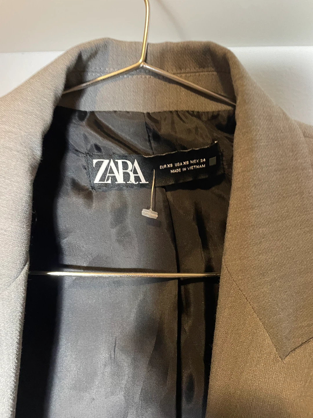 Zara Grey Blazer - Size XS fits S - photo 4