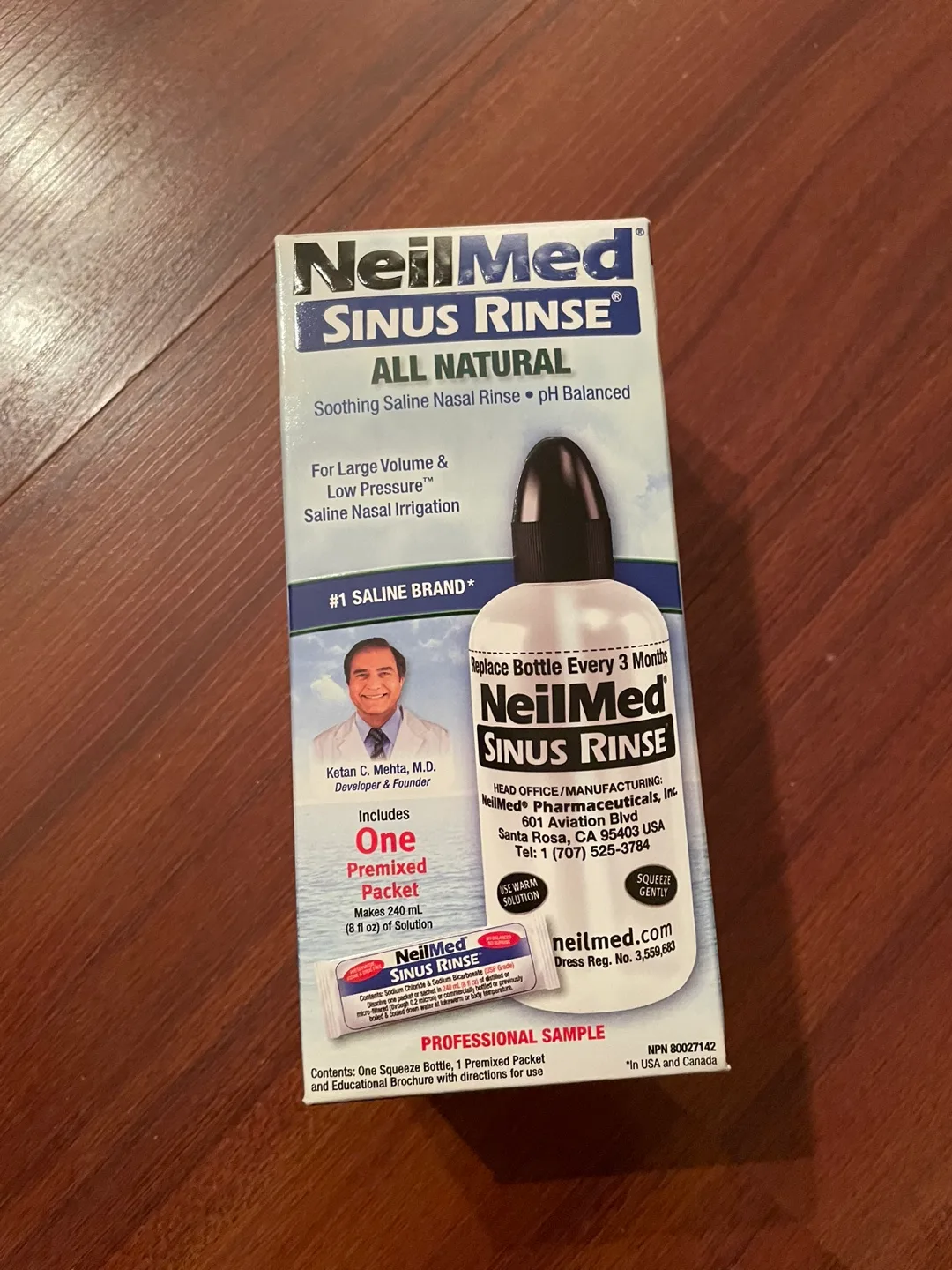 NeilMed Sinus Rinse Kit - All Natural