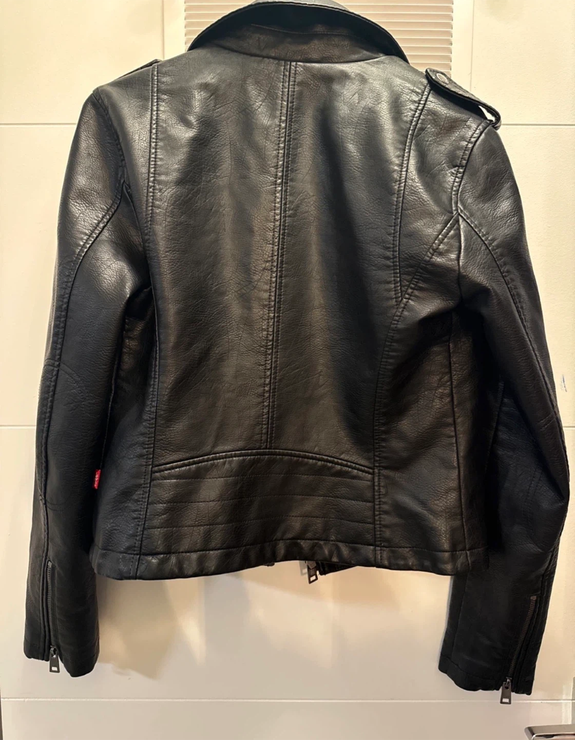 Levi Strauss & Co. Black Faux Leather Jacket - photo 4