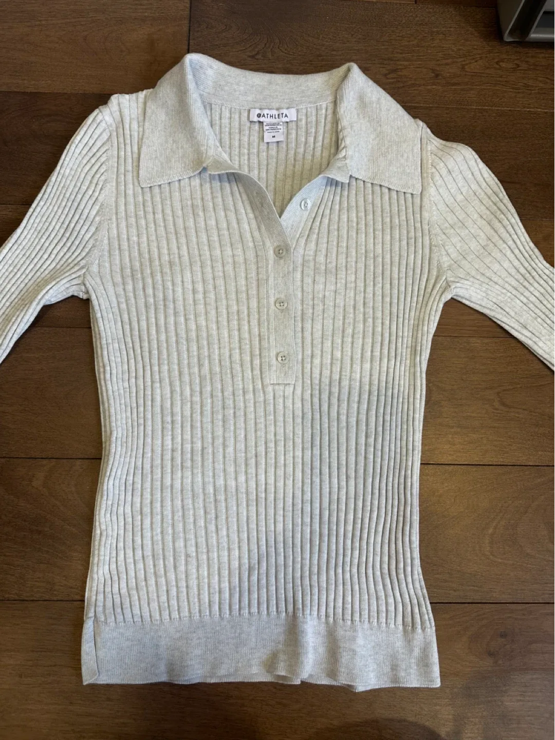 Athleta Ribbed Top - Size M image indicator(2)