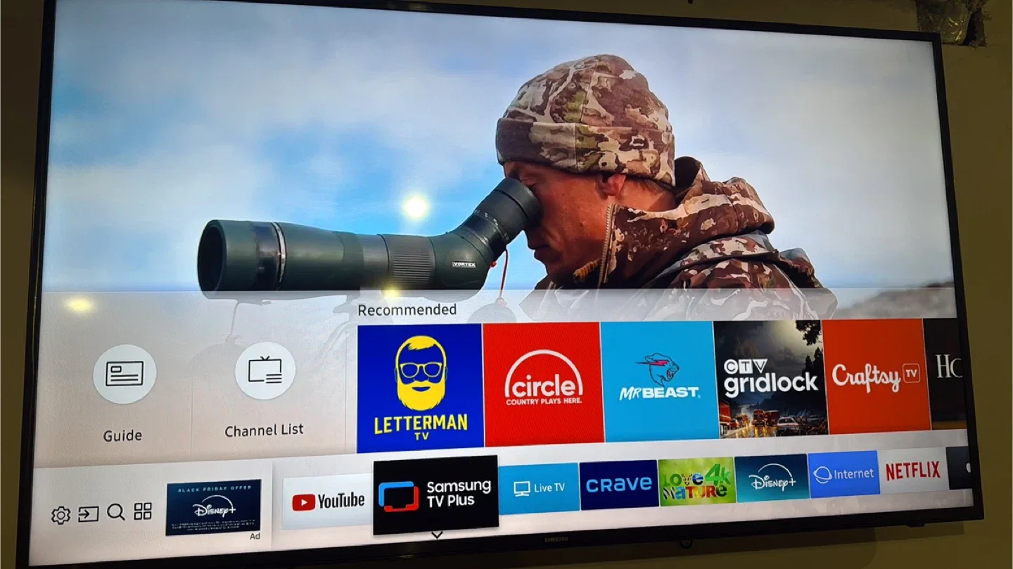 Samsung UN55MU6300 55" TV image indicator(2)