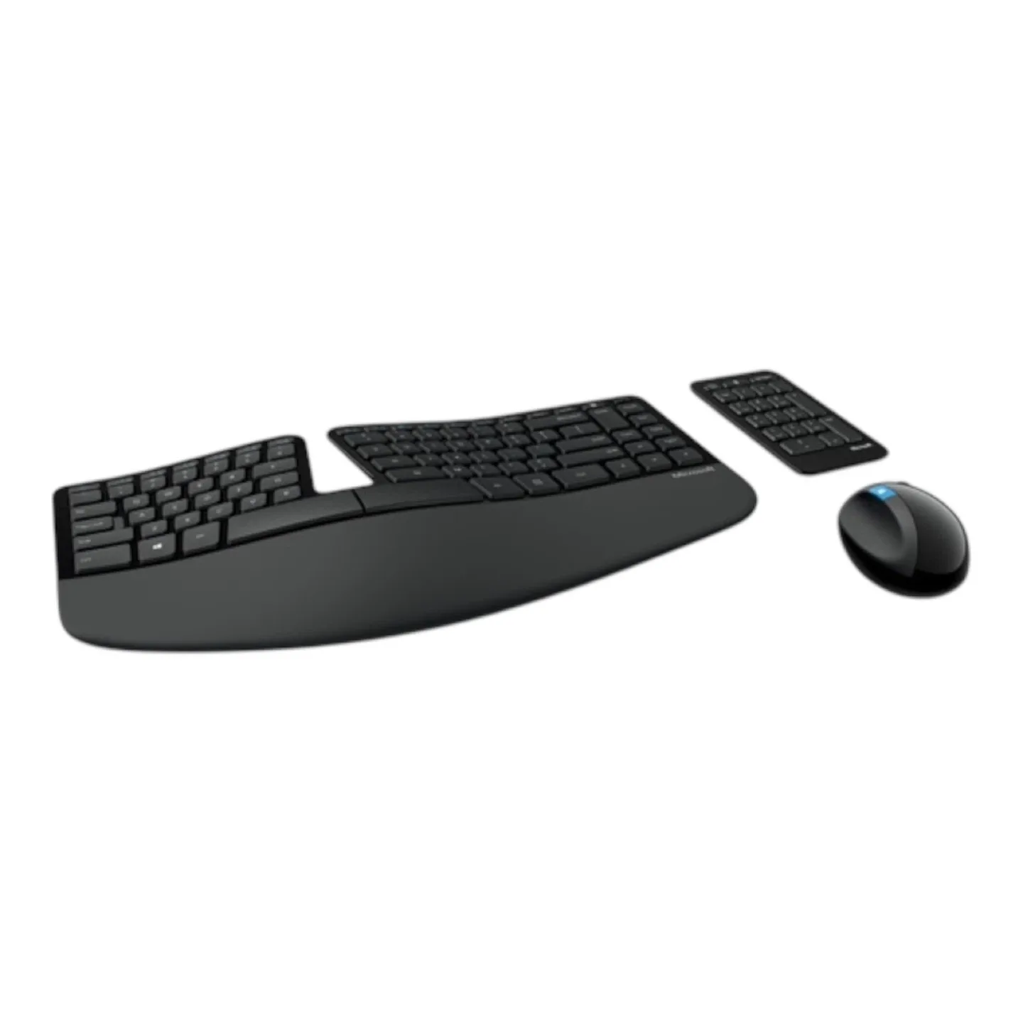 Microsoft Ergonomic Keyboard, Keypad & Mouse Black