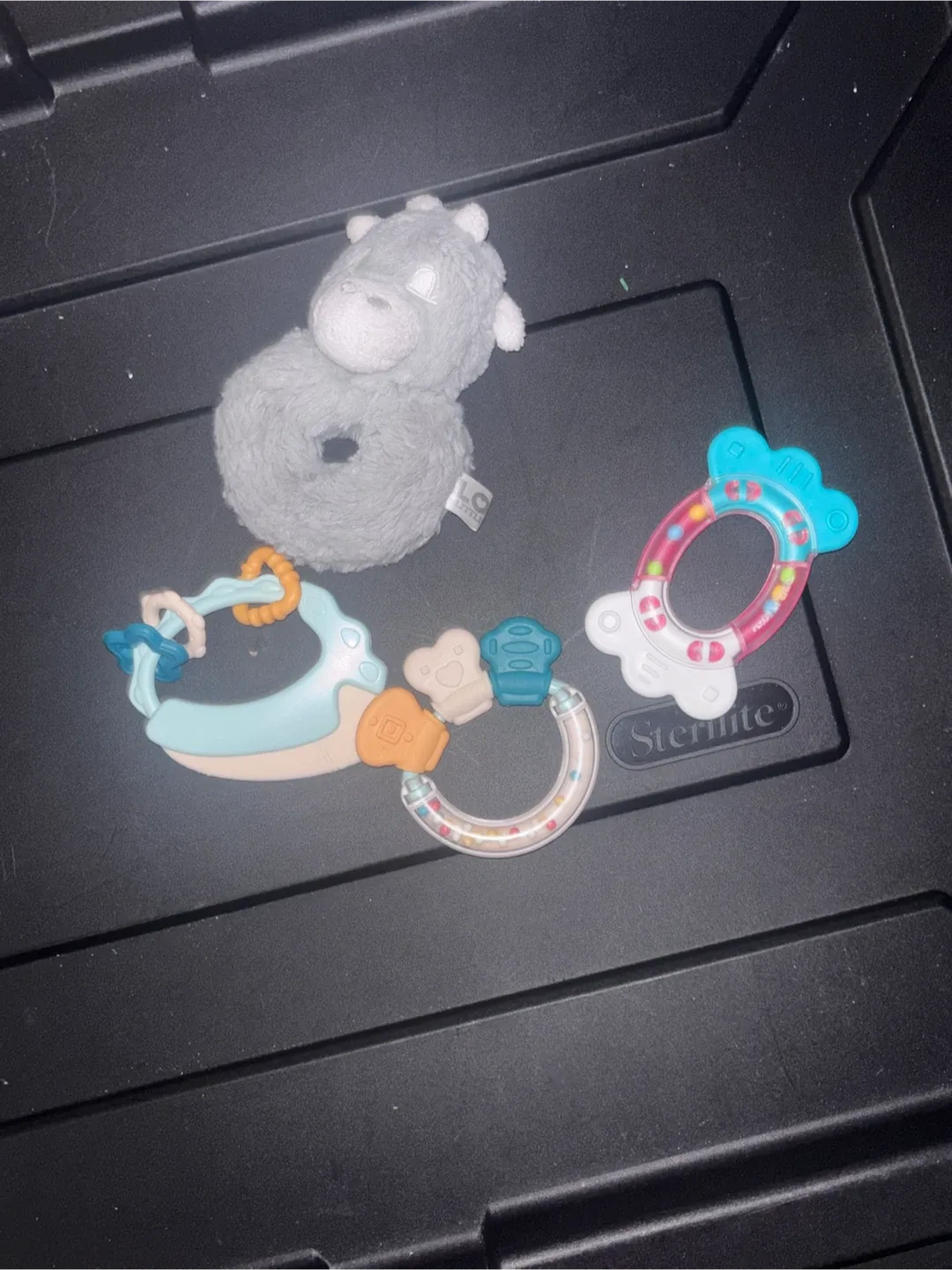 Little Co.  Teething Baby Rattle Toys