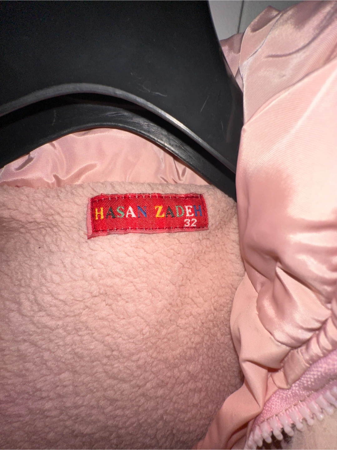 Hasan Zade Pink Winter Coat Size 32
