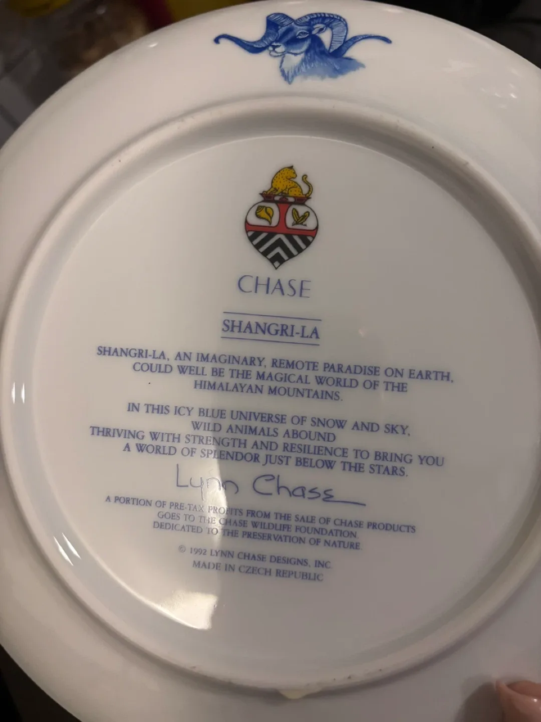 Chase Shangri-La Dishes - Cup, Bowl, Plate Set