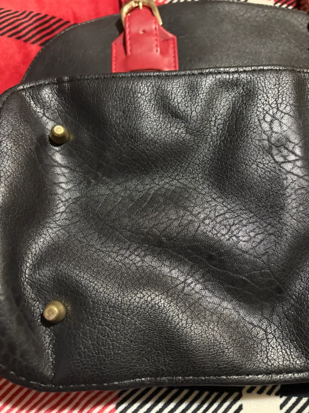 Fiorenzi Black & Red Dome Handbag image indicator(3)