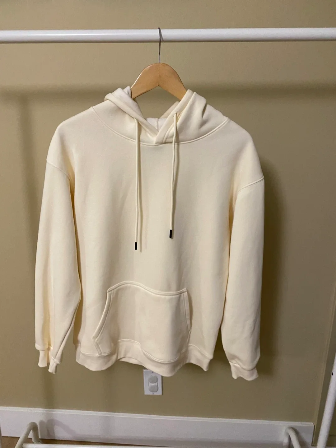 Cream Hoodie