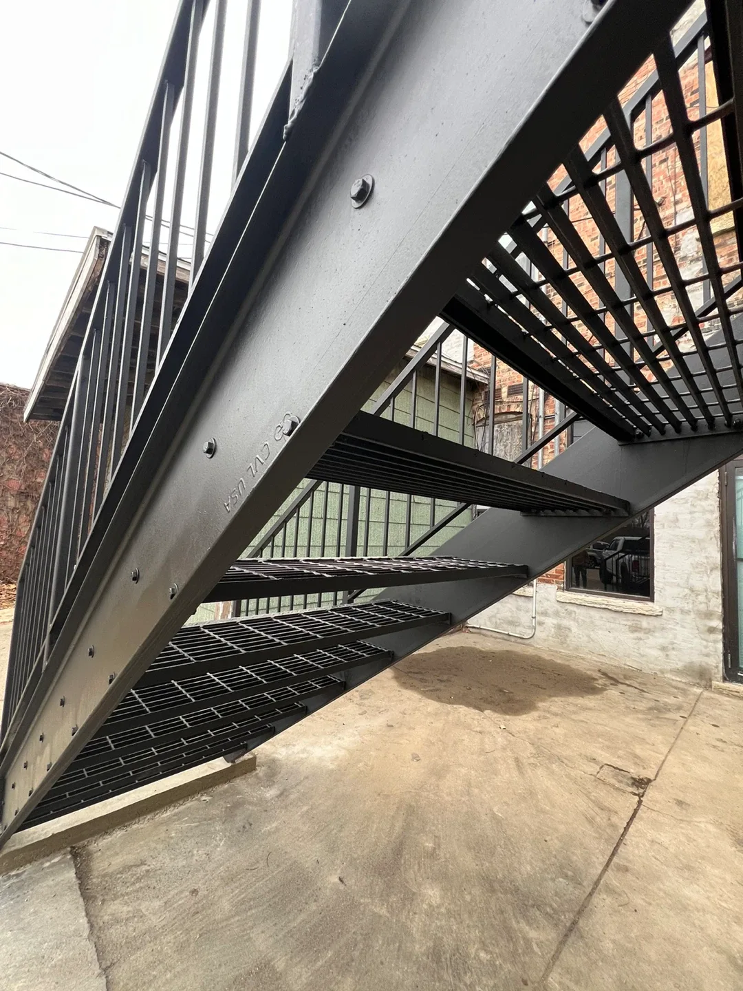 Outdoor Metal Staircase image indicator(5)