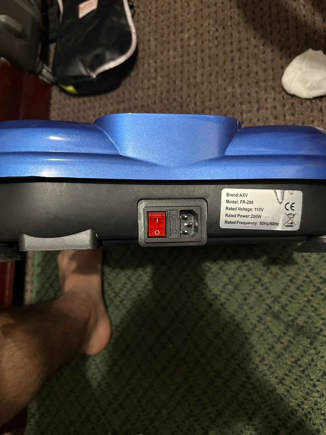 AXV Vibration Plate Exercise Machine FR-298 - photo 3